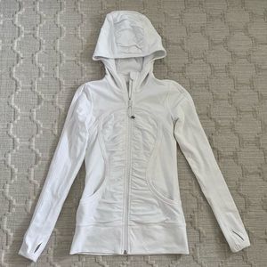 Lululemon define jacket, size 4, white